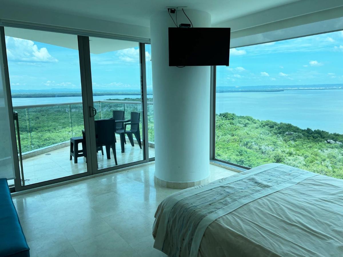 Luxury Apartment In Ocean Pavillion Hotel Cartagena Bagian luar foto