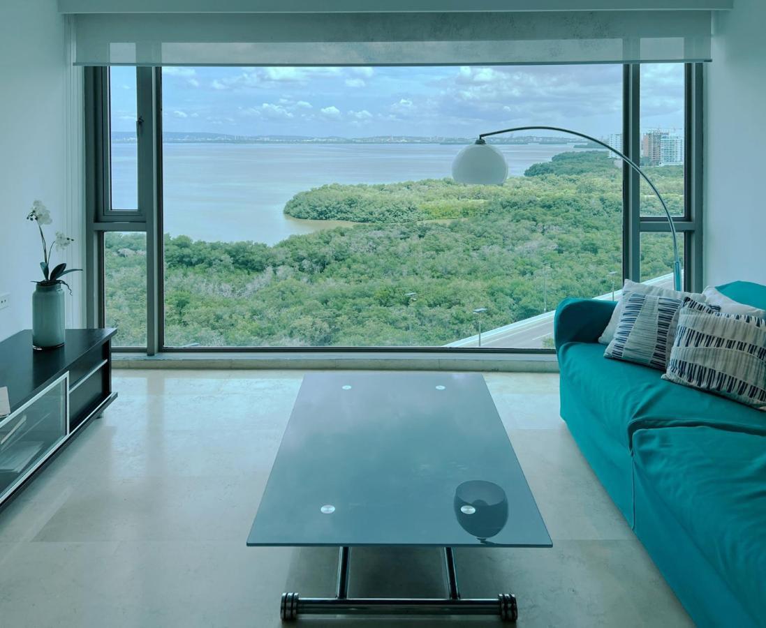 Luxury Apartment In Ocean Pavillion Hotel Cartagena Bagian luar foto