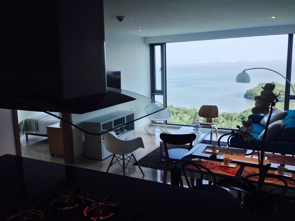 Luxury Apartment In Ocean Pavillion Hotel Cartagena Ruang foto